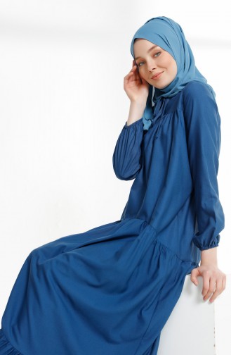 Robe Hijab Indigo 7298-09