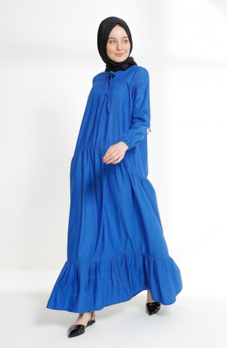 فستان أزرق 7268-14