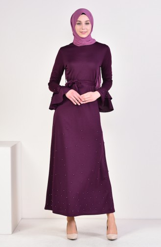 Robe Hijab Plum 4028-02