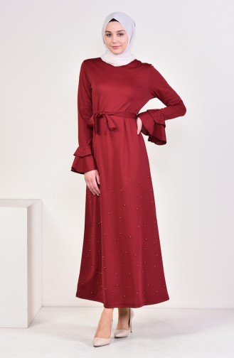Robe Hijab Bordeaux 4028-04