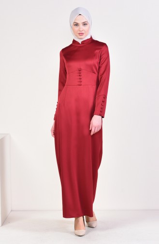 Robe Hijab Bordeaux 8001-04