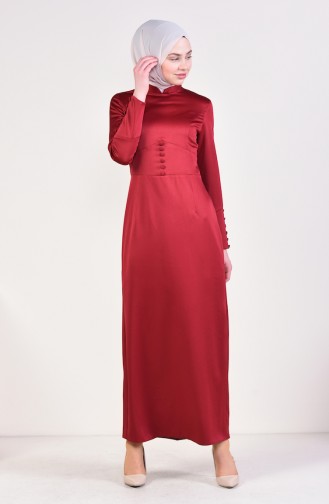 Robe Hijab Bordeaux 8001-04