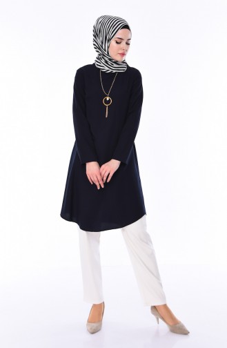 Necklace Tunic 1050-02 Navy 1050-02