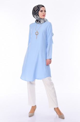 Necklace Tunic 1050-04 Baby Blue 1050-04