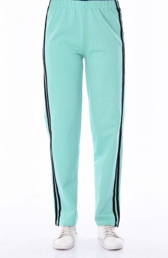 Waist Elastic Tracksuit 18006A-10 Mint Green 18006A-10