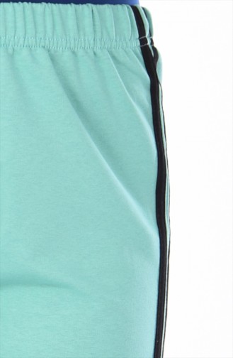 Waist Elastic Tracksuit 18006A-10 Mint Green 18006A-10