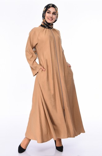 Camel Abaya 6823-02
