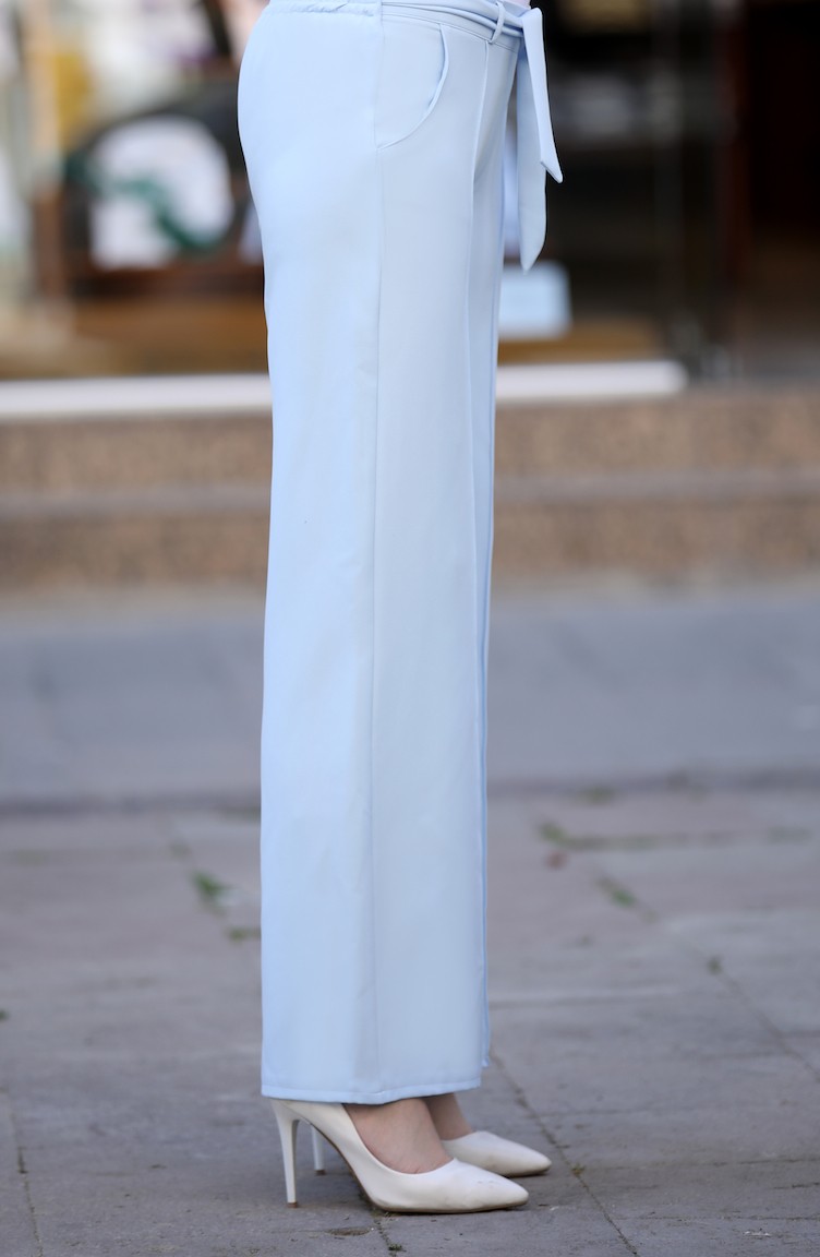 Kusakli Bol Paca Pantolon 3001 01 Bebe Mavisi 3001 01 Sefamerve