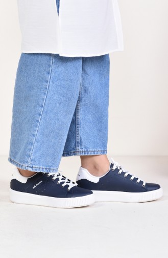 Navy Blue Sneakers 0778-09