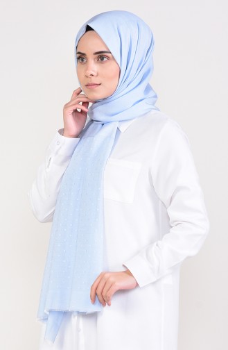 Baby Blue Shawl 60086-13