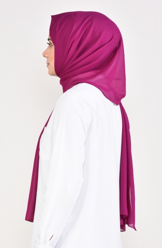 Plain Chiffon Shawl 901479-01 Fuchsia 901479-01