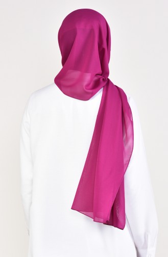 Plain Chiffon Shawl 901479-01 Fuchsia 901479-01