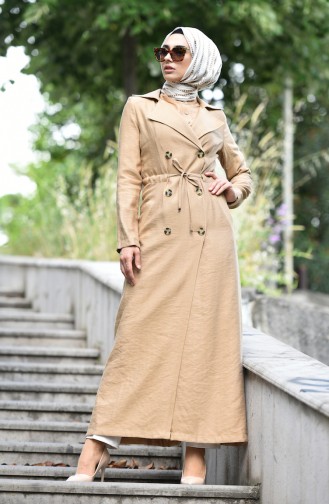 Camel Trench Coats Models 6822-04