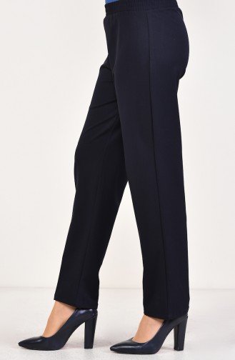 Beli Lastikli Pantolon 2083-02 Lacivert