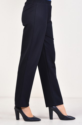 Beli Lastikli Pantolon 2083-02 Lacivert