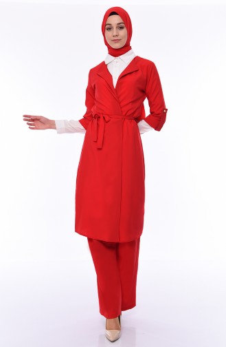 Coat Pants Double Suit 1199-08 Red 1199-08