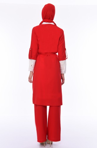 Coat Pants Double Suit 1199-08 Red 1199-08