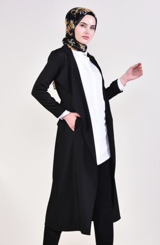 Black Trench Coats Models 5469-01