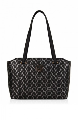 1969 İtalia Dame Tasche Vrc3604 Schwarz 3604-Siyah-01