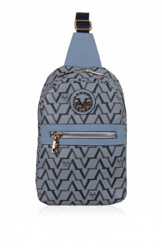 Blue Backpack 3683-Mavi-07