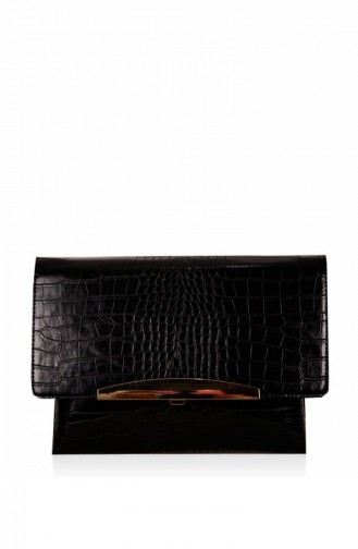 Black Portfolio Hand Bag 191VN599T-Siyah-01
