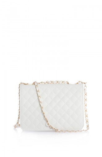 White Shoulder Bags 04Z-07