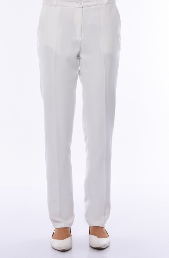 Pantalon avec Poches 1951-06 Blanc 1951-06