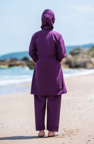 Hijab Swimsuit 15214 Purple 15214