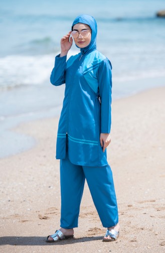 Hijab Swimsuit  25262 Parliament Blue 25262