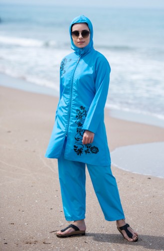 Maillot de Bain Hijab 25268 Turquoise 25268