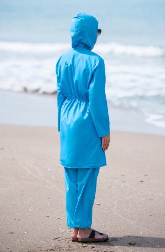 Maillot de Bain Hijab 25268 Turquoise 25268