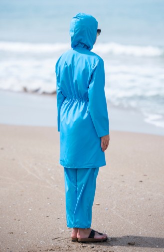 Turquoise Modest Swimwear 25268