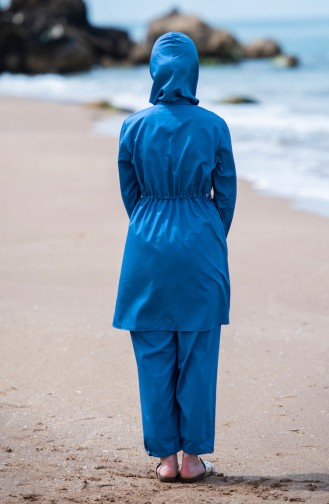 Hijab Swimsuit  25276 Parliamet Blue 25276