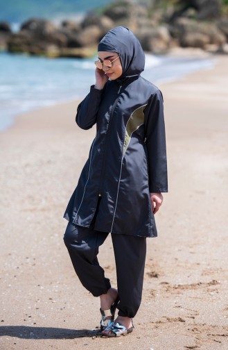 Hijab Swimsuit  25277 Smoked 25277