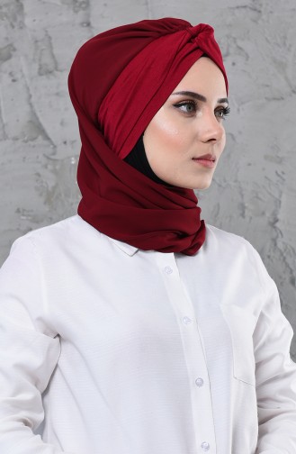 Claret Red Ready to Wear Turban 0055-7-3