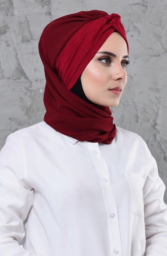 Claret red Ready to wear Turban 0055-7-3