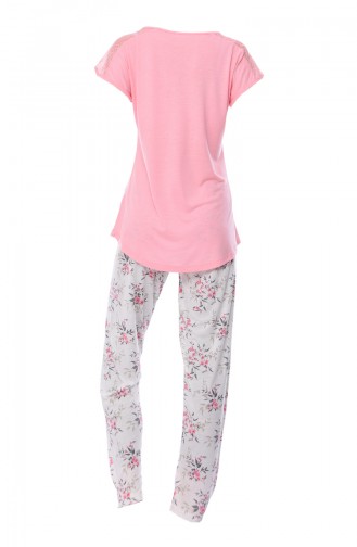 Women´s Short Sleeve Pajamas 809026-01 Pink 809026-01