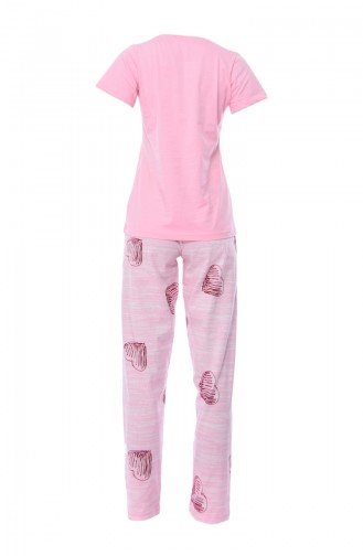 Women´s Short Sleeve Pajamas 812106-01 Pink 812106-01