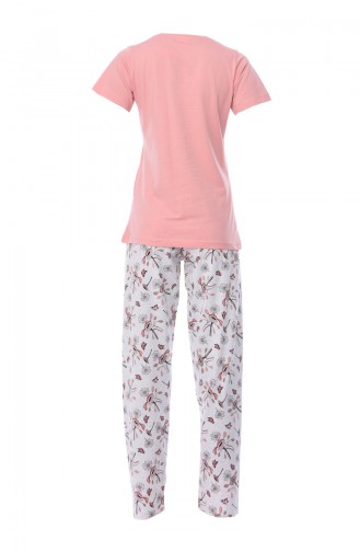 Women´s Short Sleeve Pajamas 812111-02 Powder 812111-02