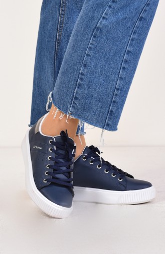 Navy Blue Sneakers 0778-10