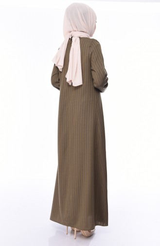 Robe Hijab Khaki 0552-01