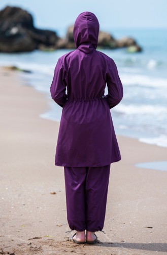 Hijab Swimsuit  15163 Plum 15163