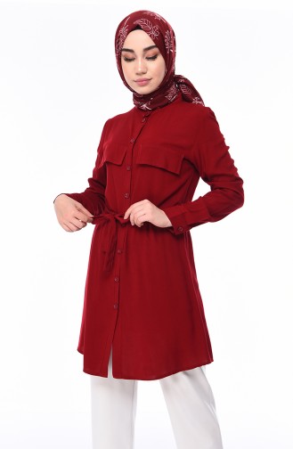 Claret red Tuniek 0683-03