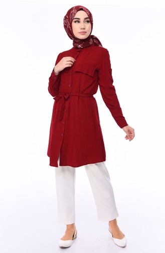 Claret red Tuniek 0683-03