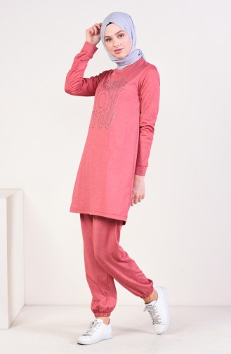 Printed Tracksuit  9063-05 Dried Rose 9063-05