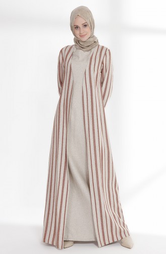 Oyya Inner Dress Linen Suit 9006-01 Tile 9006-01