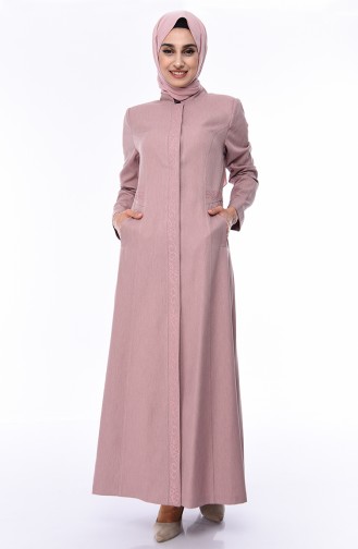 Beige-Rose Trenchcoat 1175-02