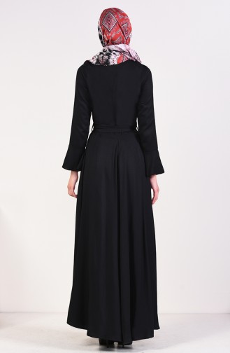 Belted Dress 5532-02 Black 5532-02