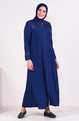 Hell-Dunkelblau Abayas 5924-04