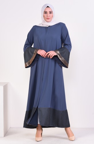 Anthracite Abaya 7834-02